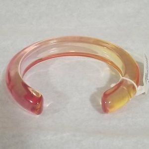 Madewell Ombré Resin Cuff Bracelet